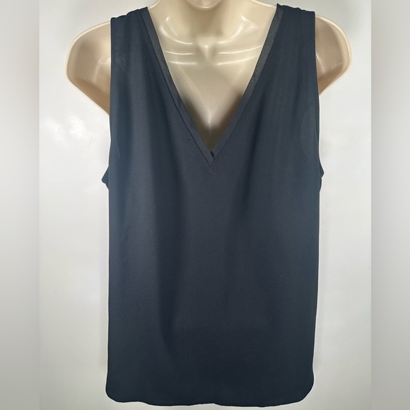 Ann Taylor Factory v-back women’s blouse size large - Picture 3 of 5